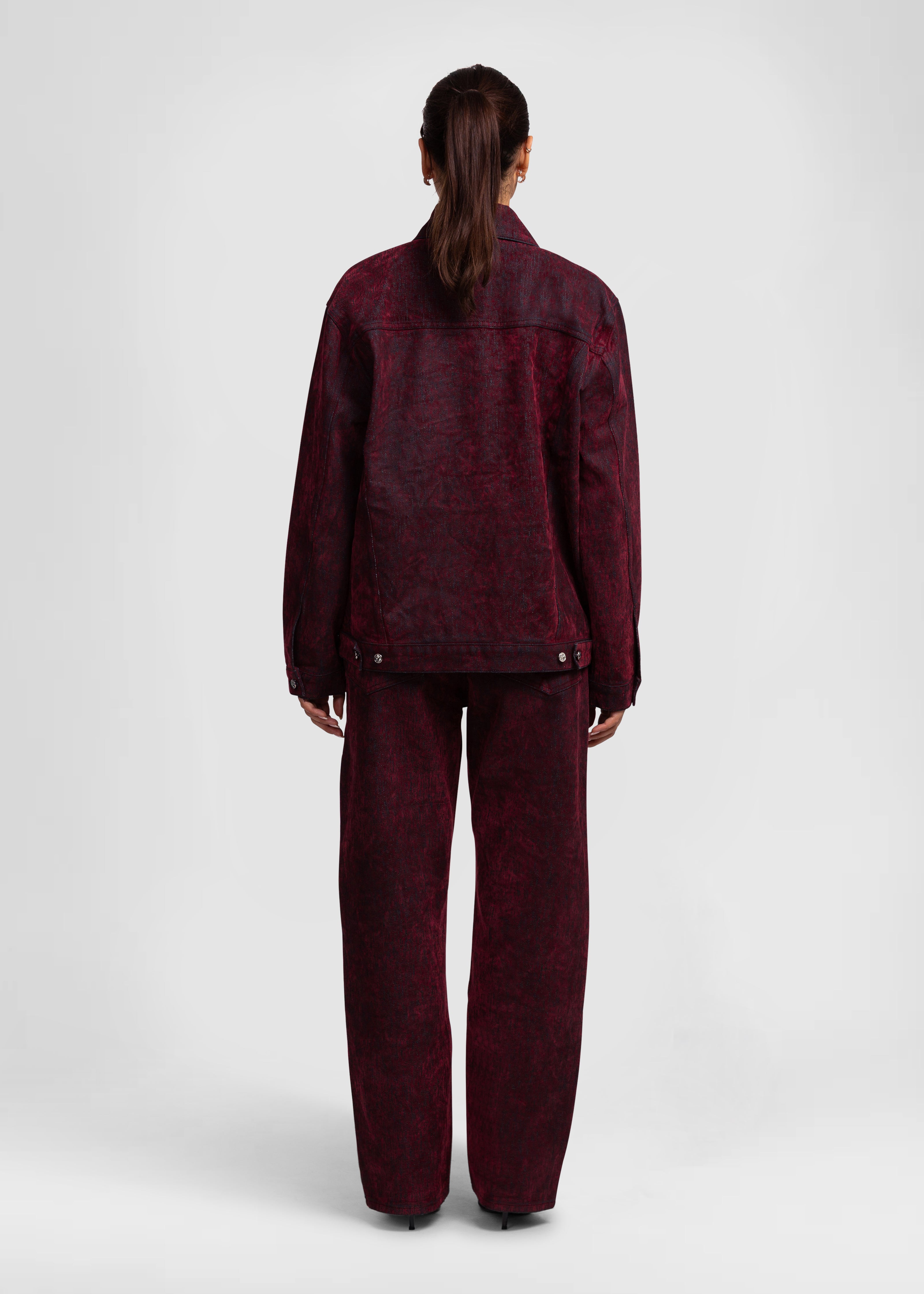Mira (Pants, Burgundy)