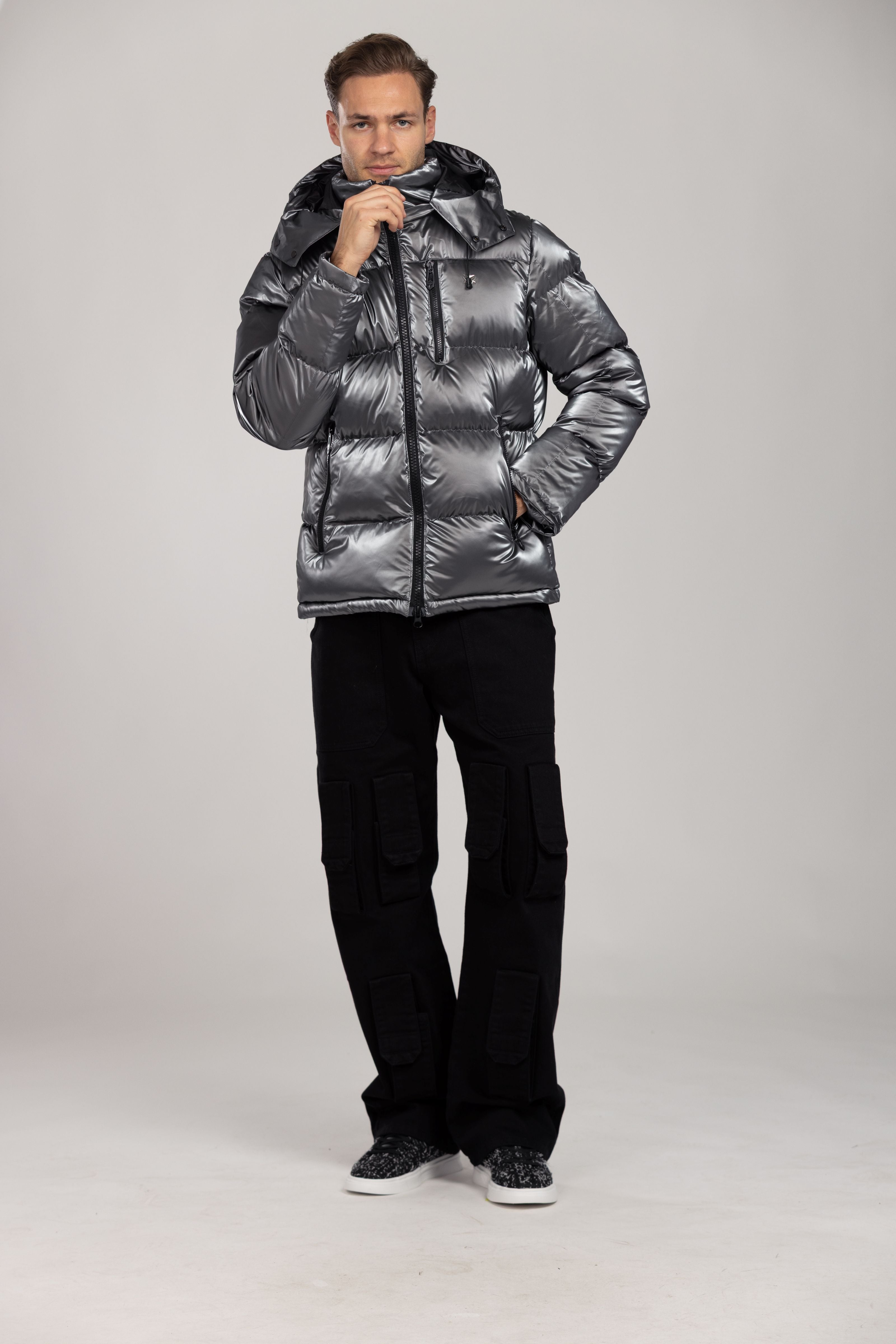 Nebula Puffer (Glossy Silver)