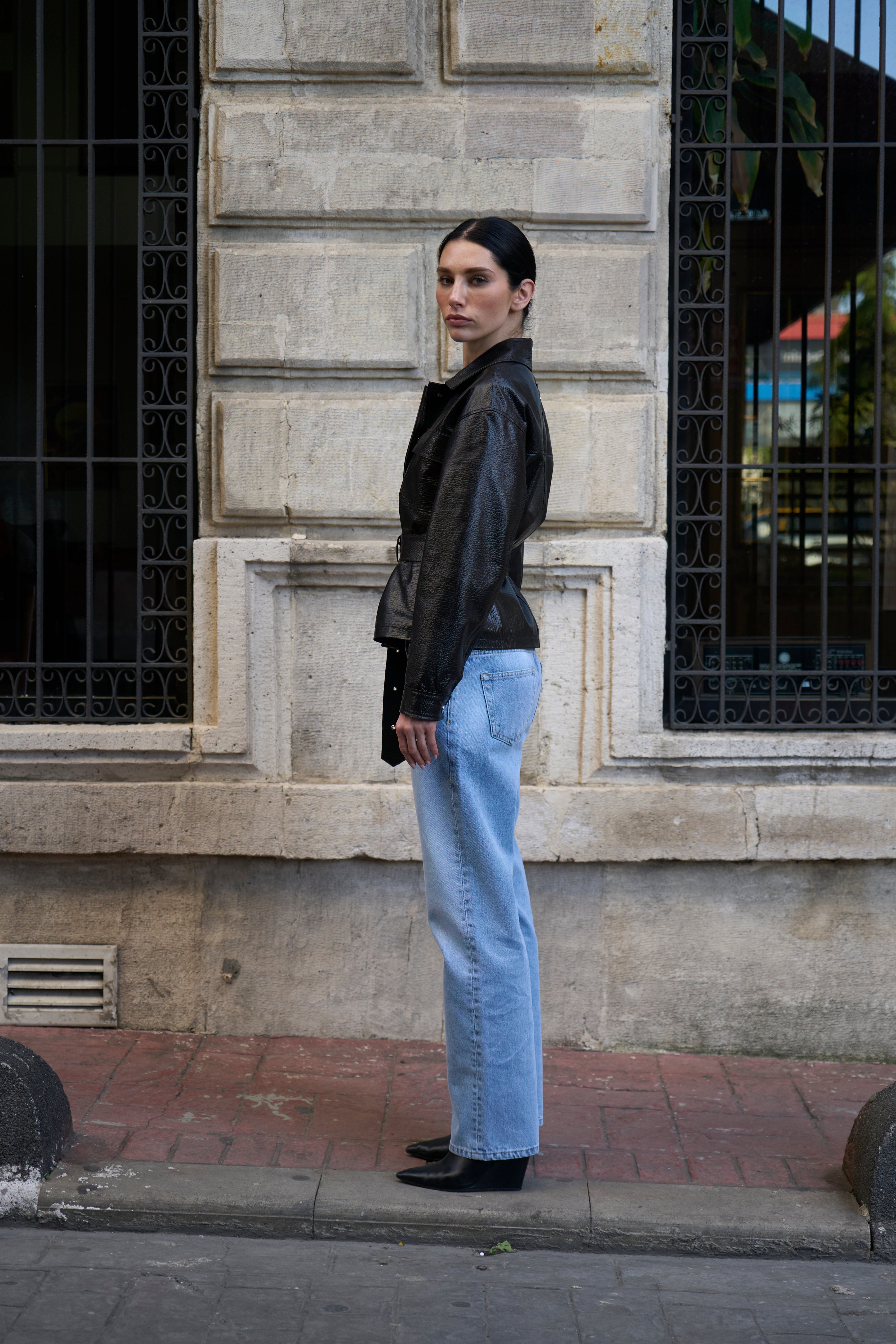 Leather Jacket Textured