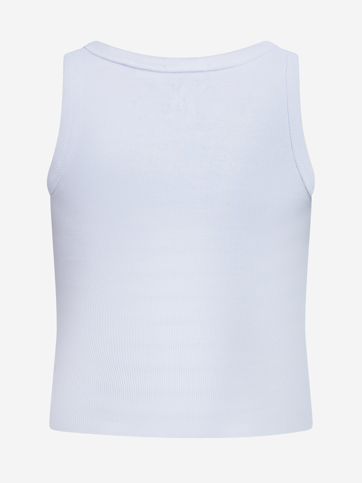 Cropped Tank Top (White)