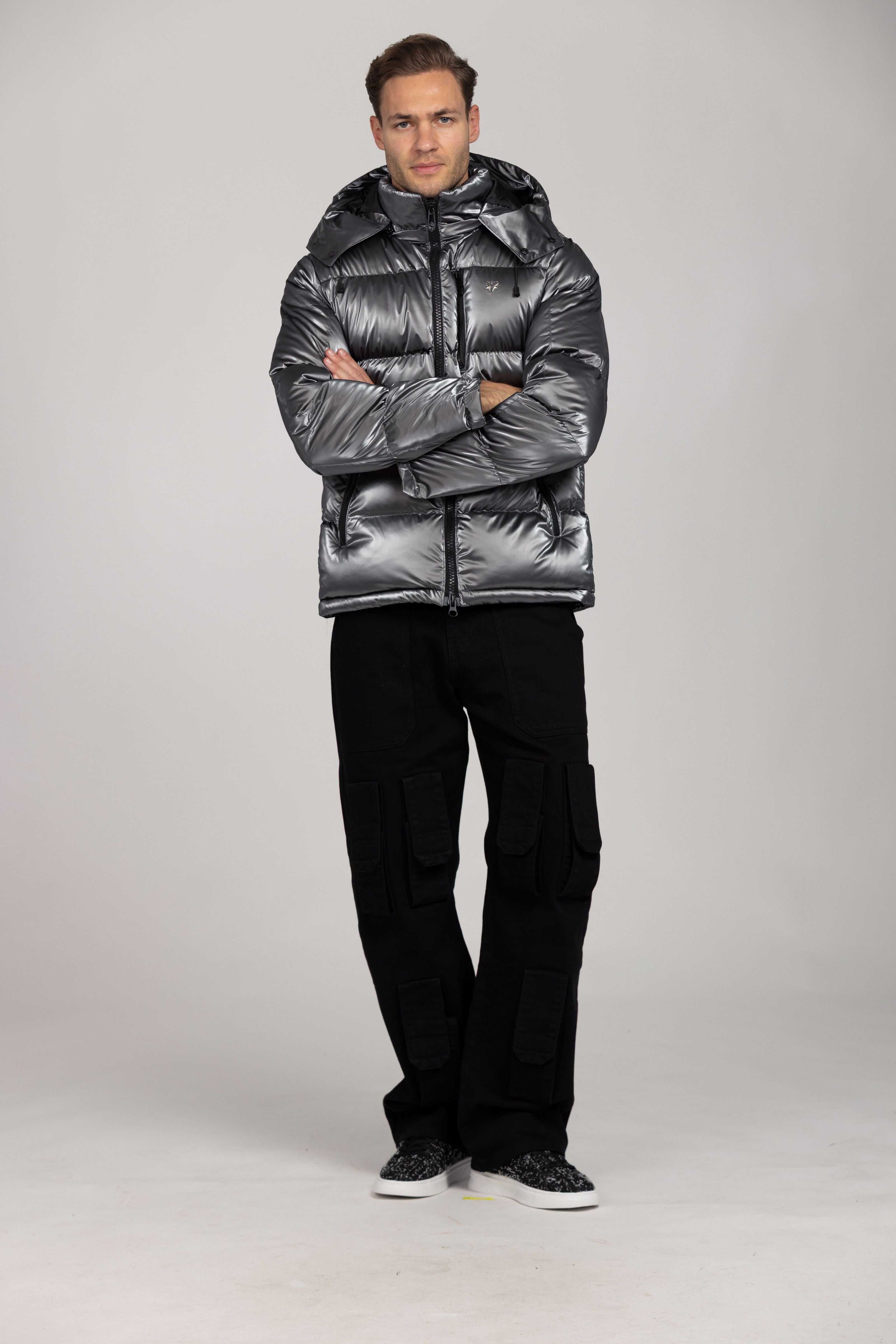 Nebula Puffer (Glossy Silver)
