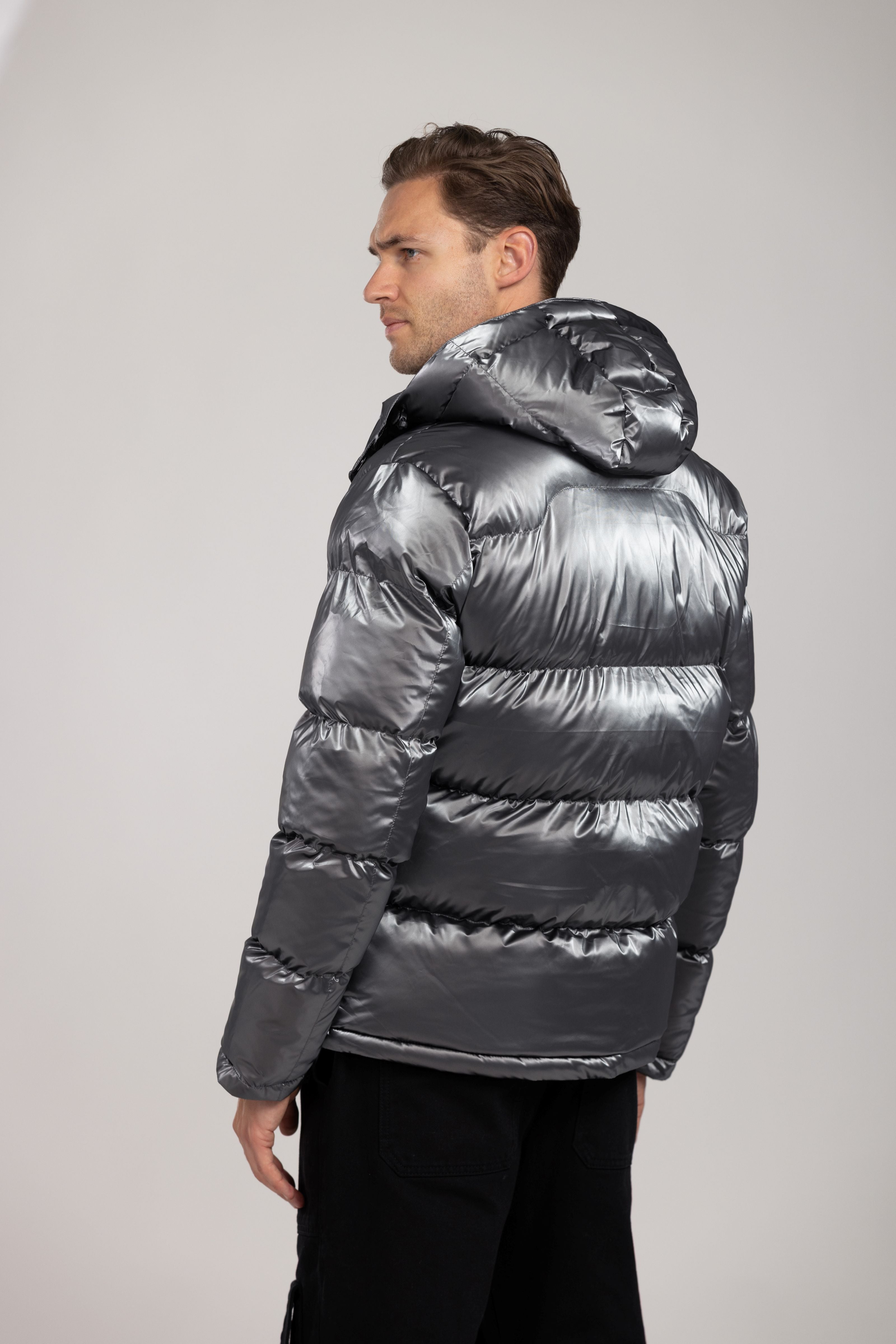 Nebula Puffer (Glossy Silver)
