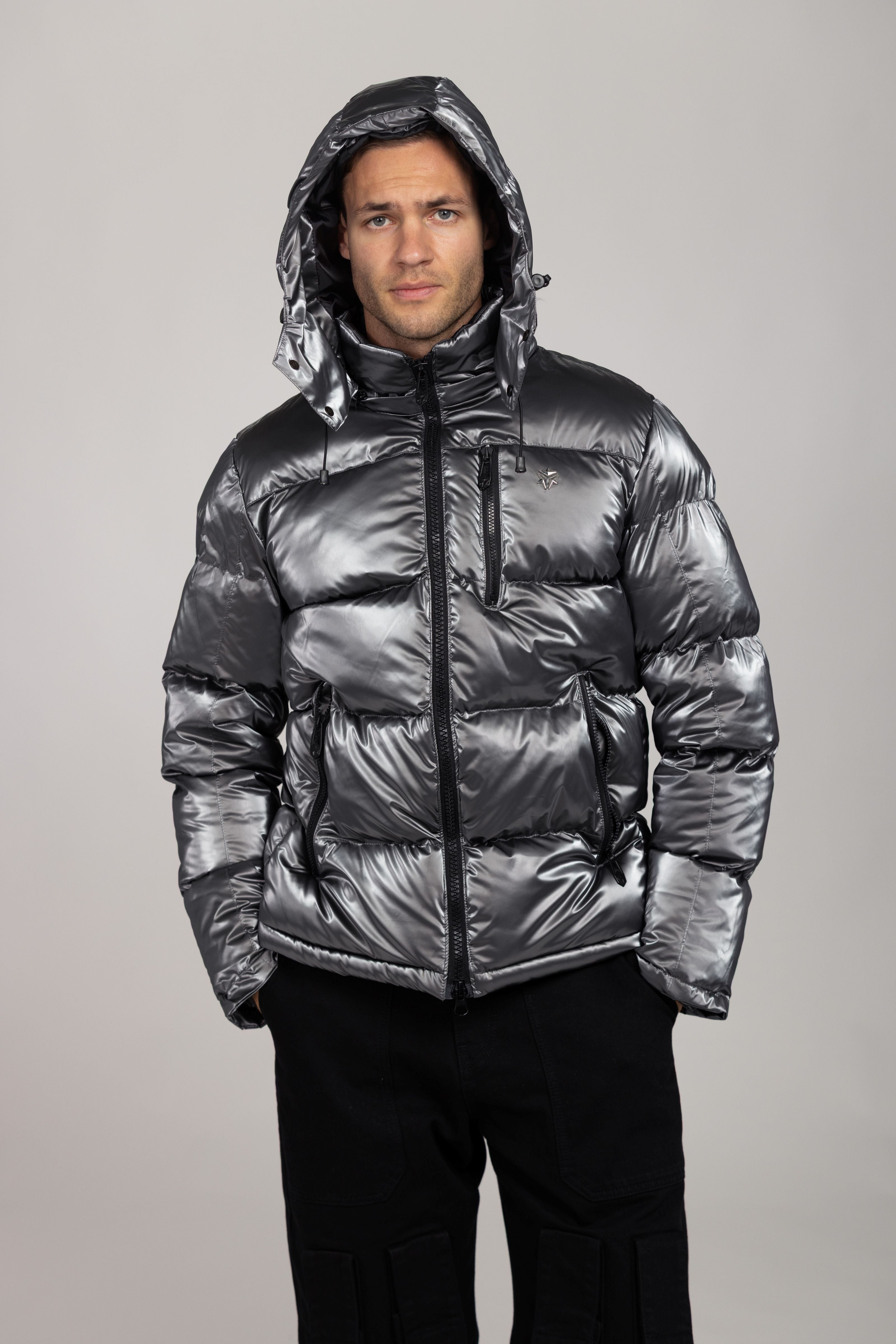 Nebula Puffer (Glossy Silver)